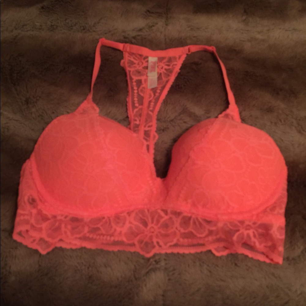 Pink bra